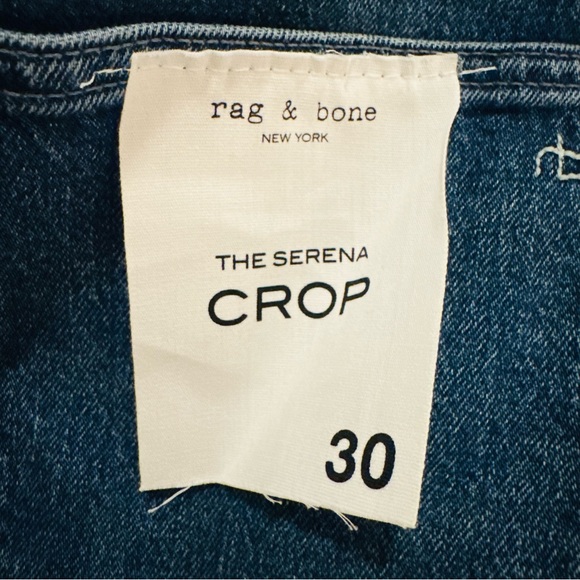 RAG & BONE Serena High-Rise Crop Jeans Size 30 - Picture 11 of 15